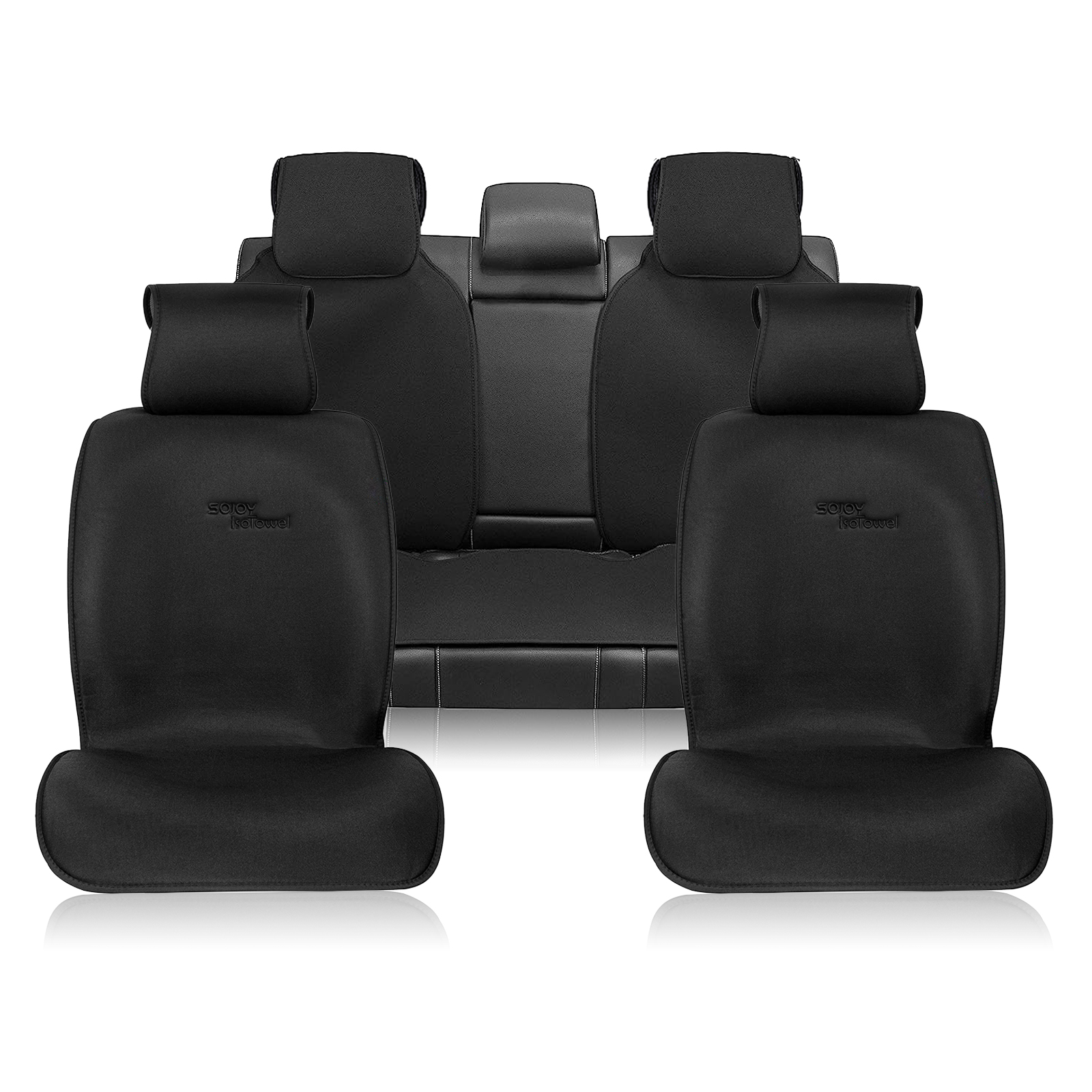 Sojoy 12V Car Cooling Seat Cover 12 Fans Car Seat Cushion Cooler Breathable  Mesh