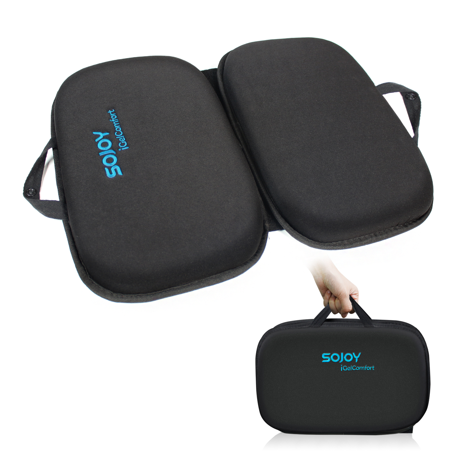 Sojoy Purple Gel Seat Cushion and Lumbar Support Pillow - Online